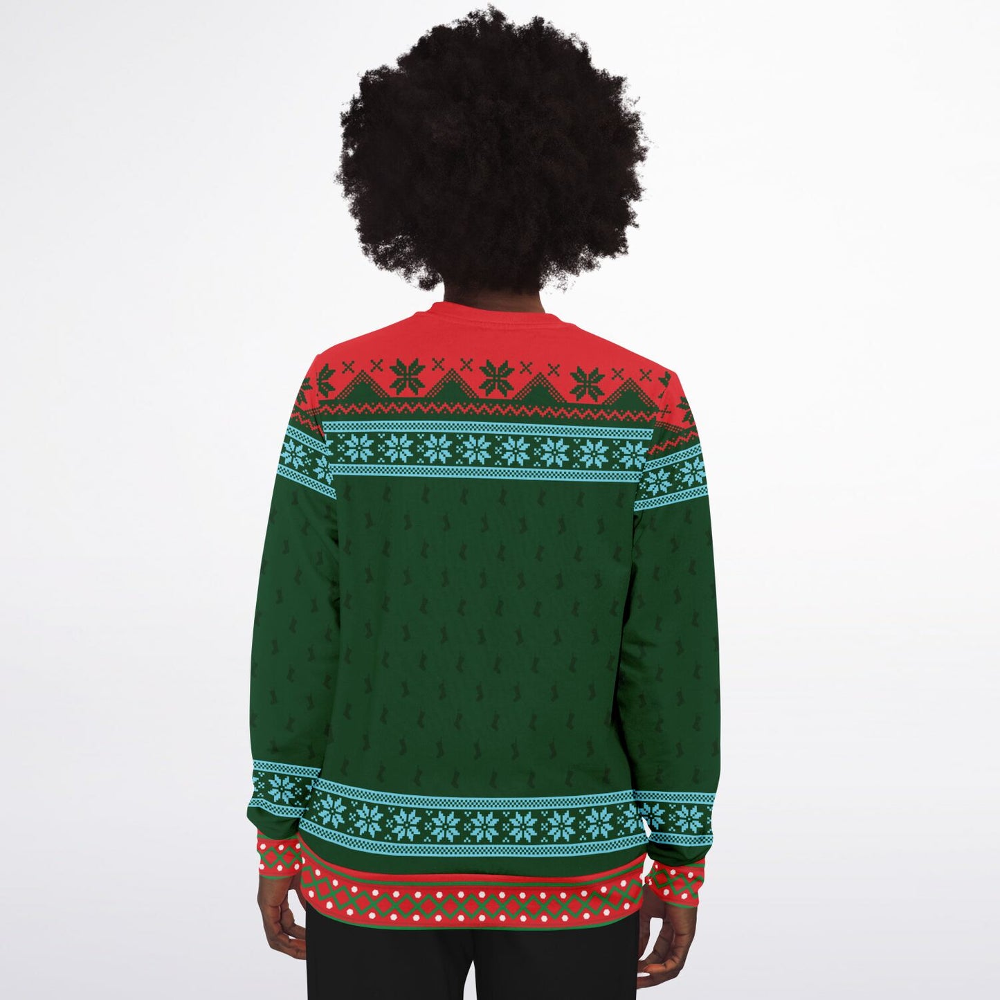 The Nice List Teacher Christmas Sweatshirt