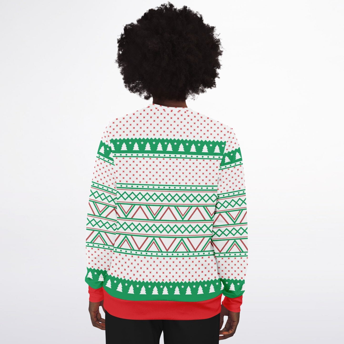 "I don't believe in you either" Christmas Sweatshirt