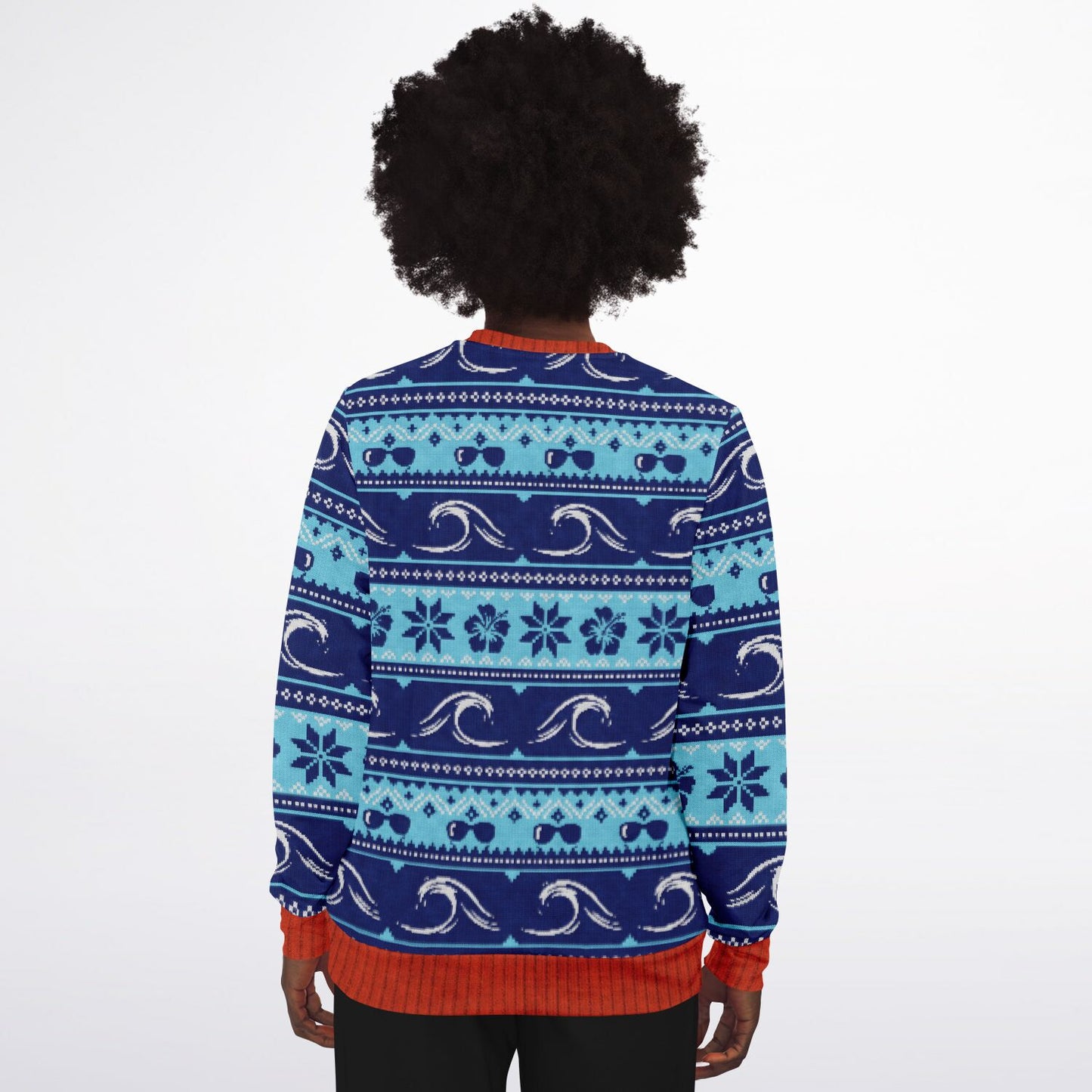 Surfing Swells Christmas Sweatshirt