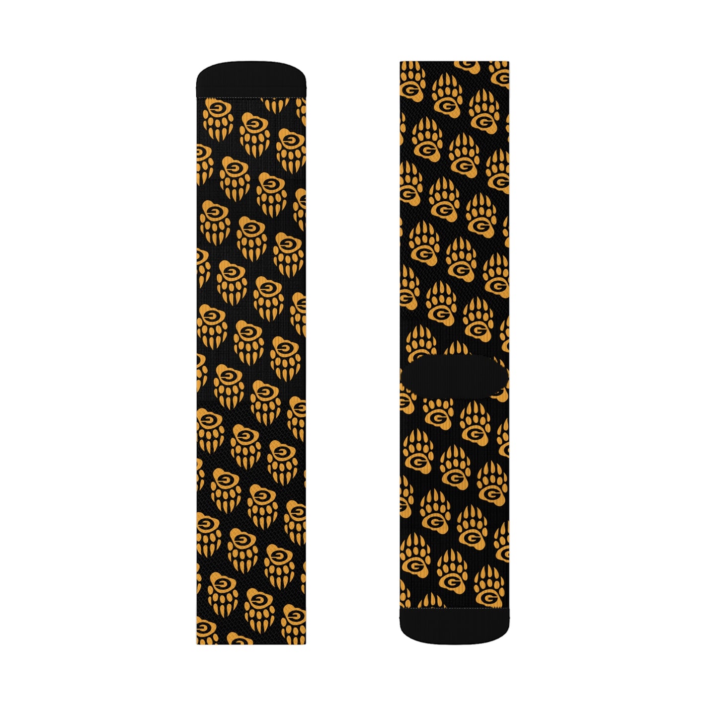 GRIZZLIES ALL OVER PAW SOCKS