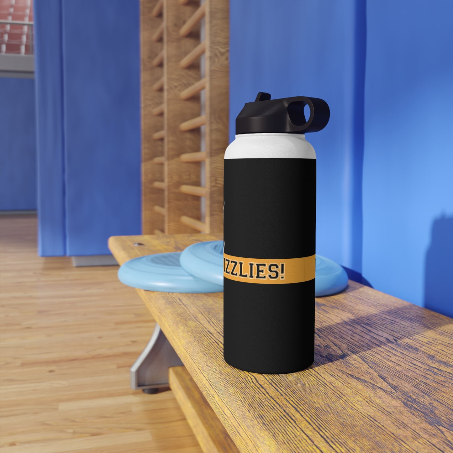 GRIZZLIES STAINLESS STEEL WATER BOTTLE