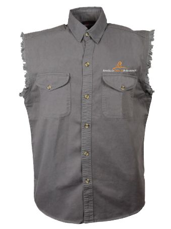 AGA Rip Stop Men's Button Up Fray Shirt