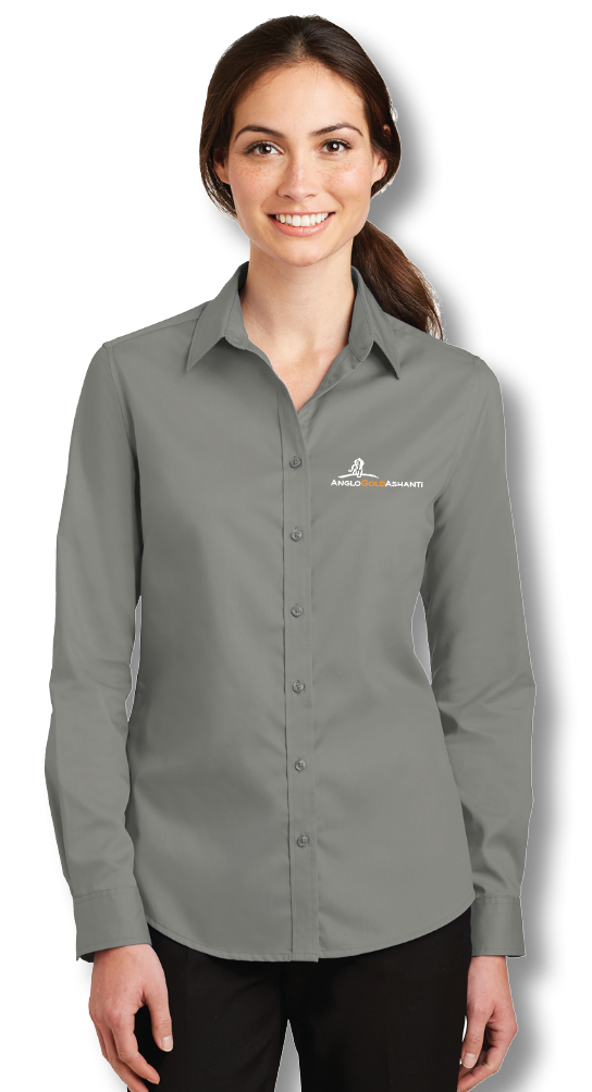 AGA Port Authority® Women’s SuperPro™ Twill Shirt