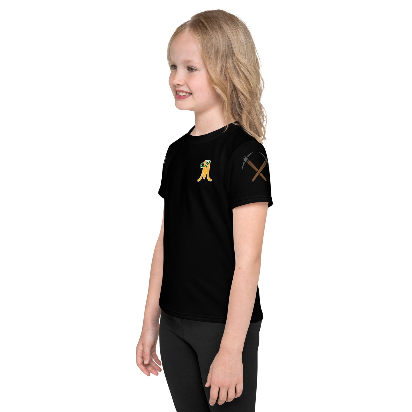 CUSTOM MINERS KIDS CREW NECK T-SHIRT