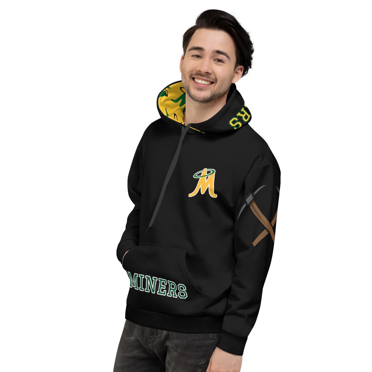 CUSTOM MINERS SUBLIMATED UNISEX HOODIE