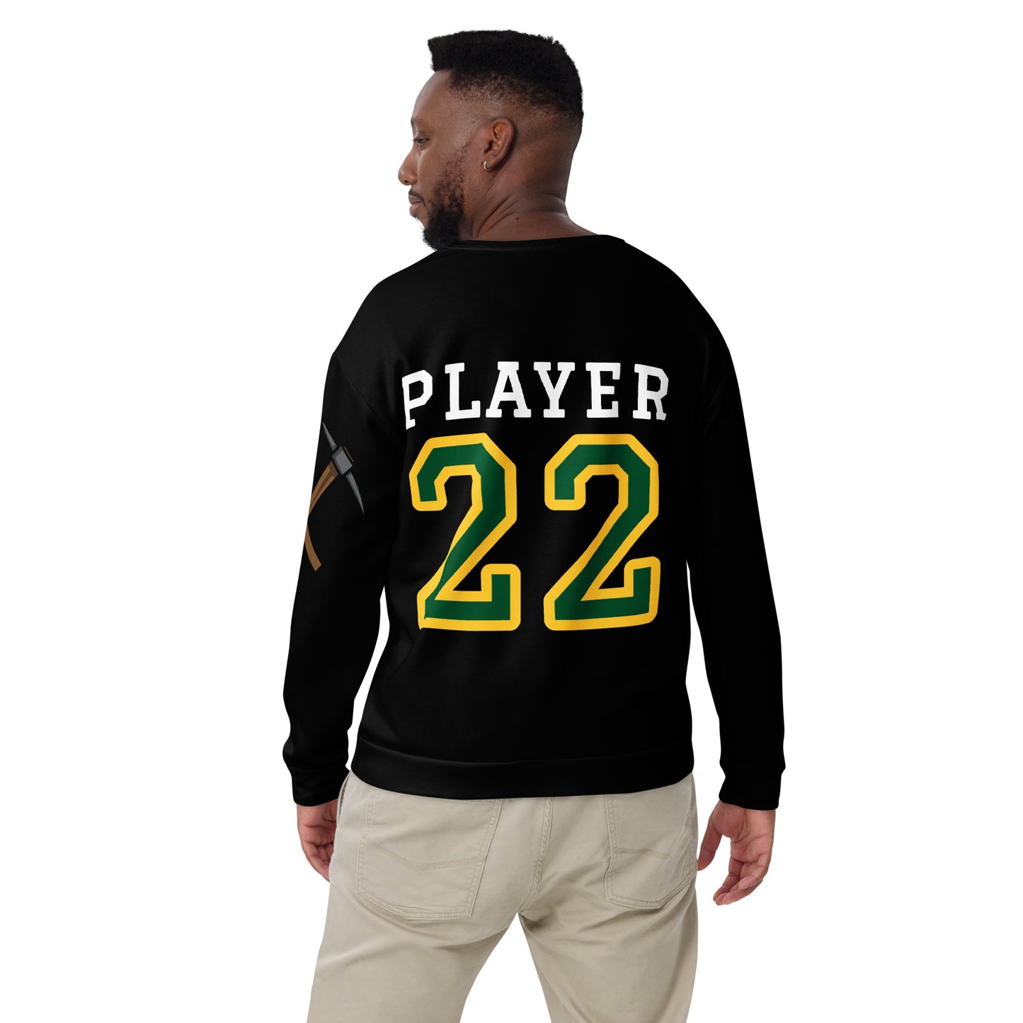 CUSTOM MINERS UNISEX CREW NECK SWEATSHIRT