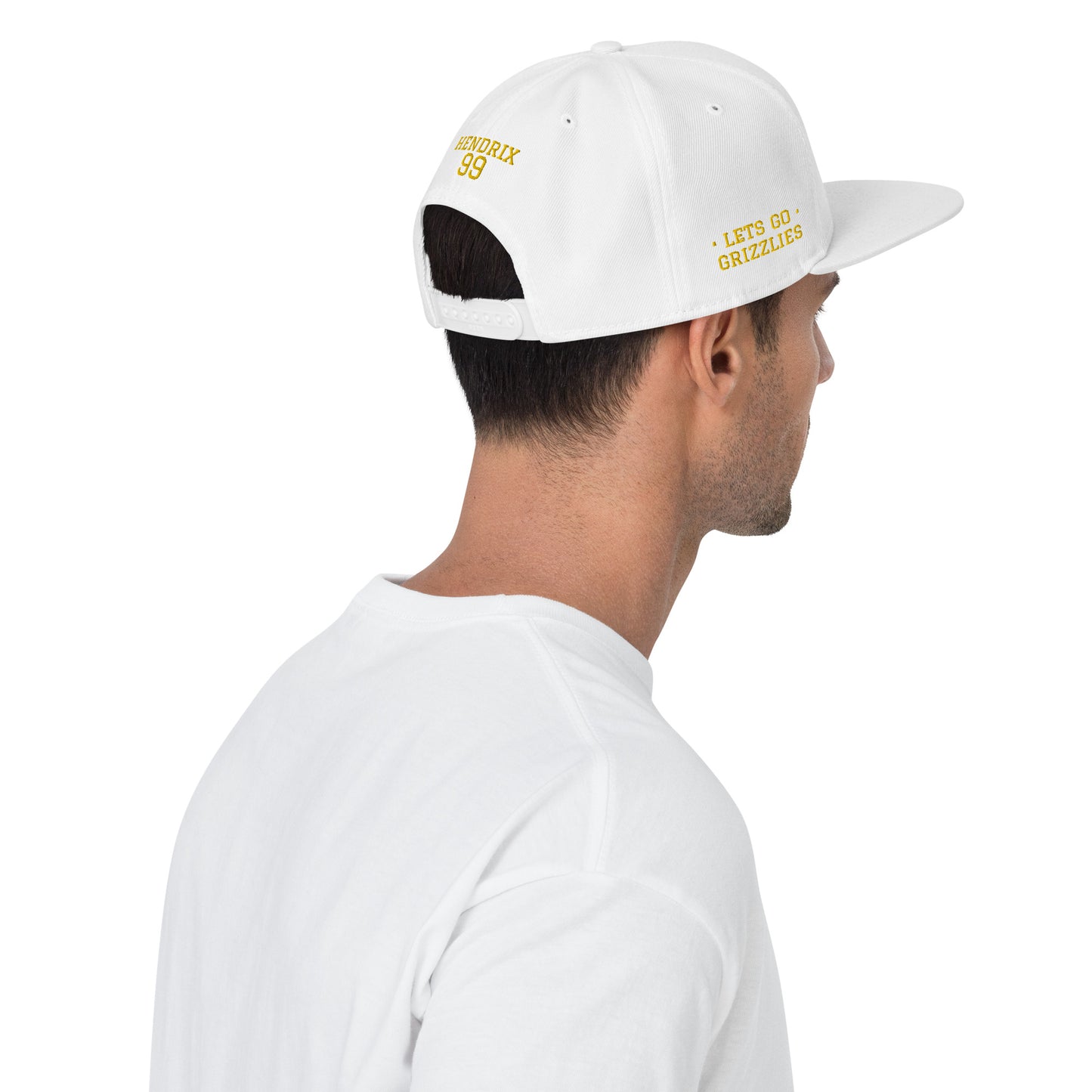 GRIZZLIES 4 SIDE EMBROIDERED SNAPBACK