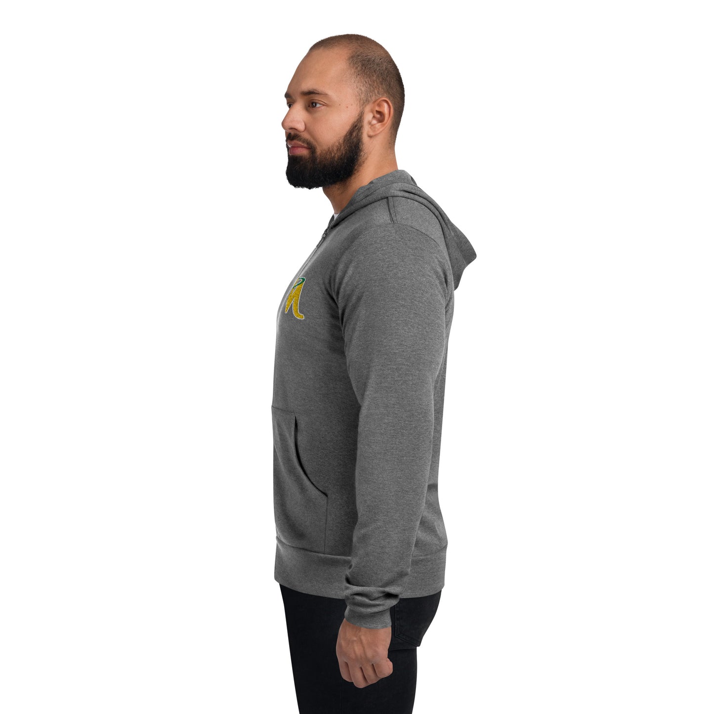 MINERS EMBROIDERED UNISEX ZIP UP HOODIE