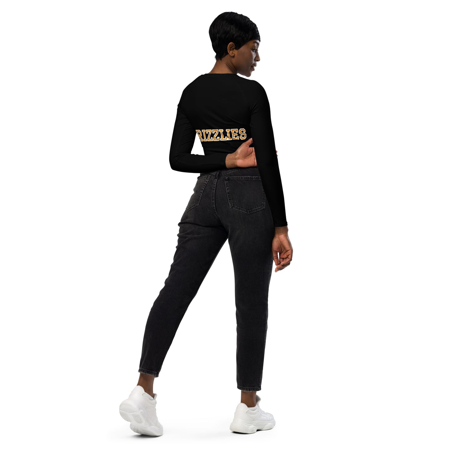 10U Grizzlies Women's Recycled Long-Sleeve Crop Top
