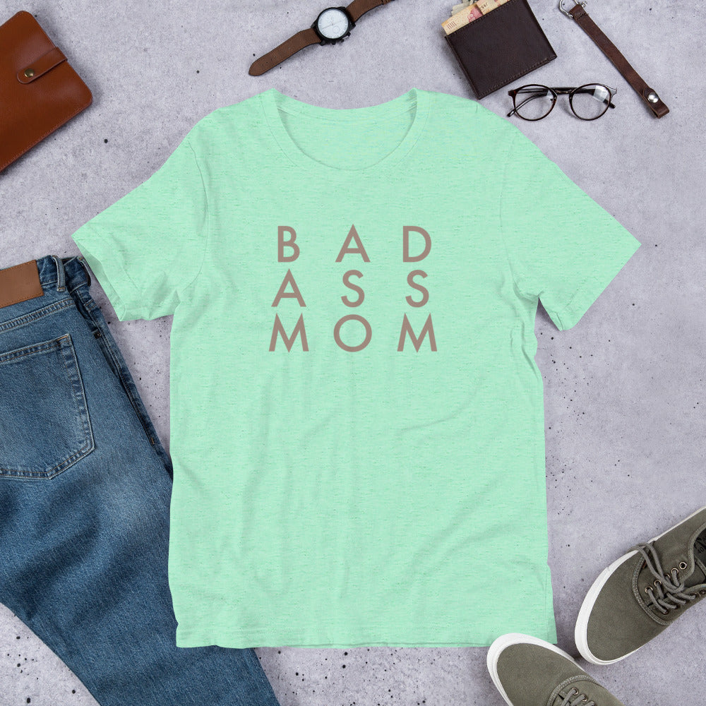 Bad Ass Mom Short-Sleeve Unisex T-Shirt