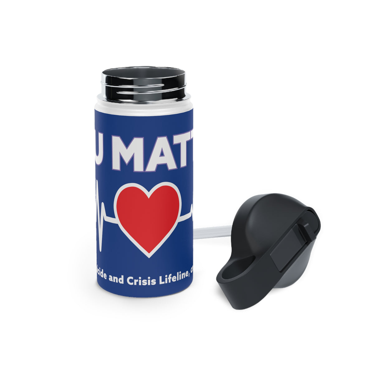 YOU MATTER. STAINLESS STEEL WATER BOTTLE