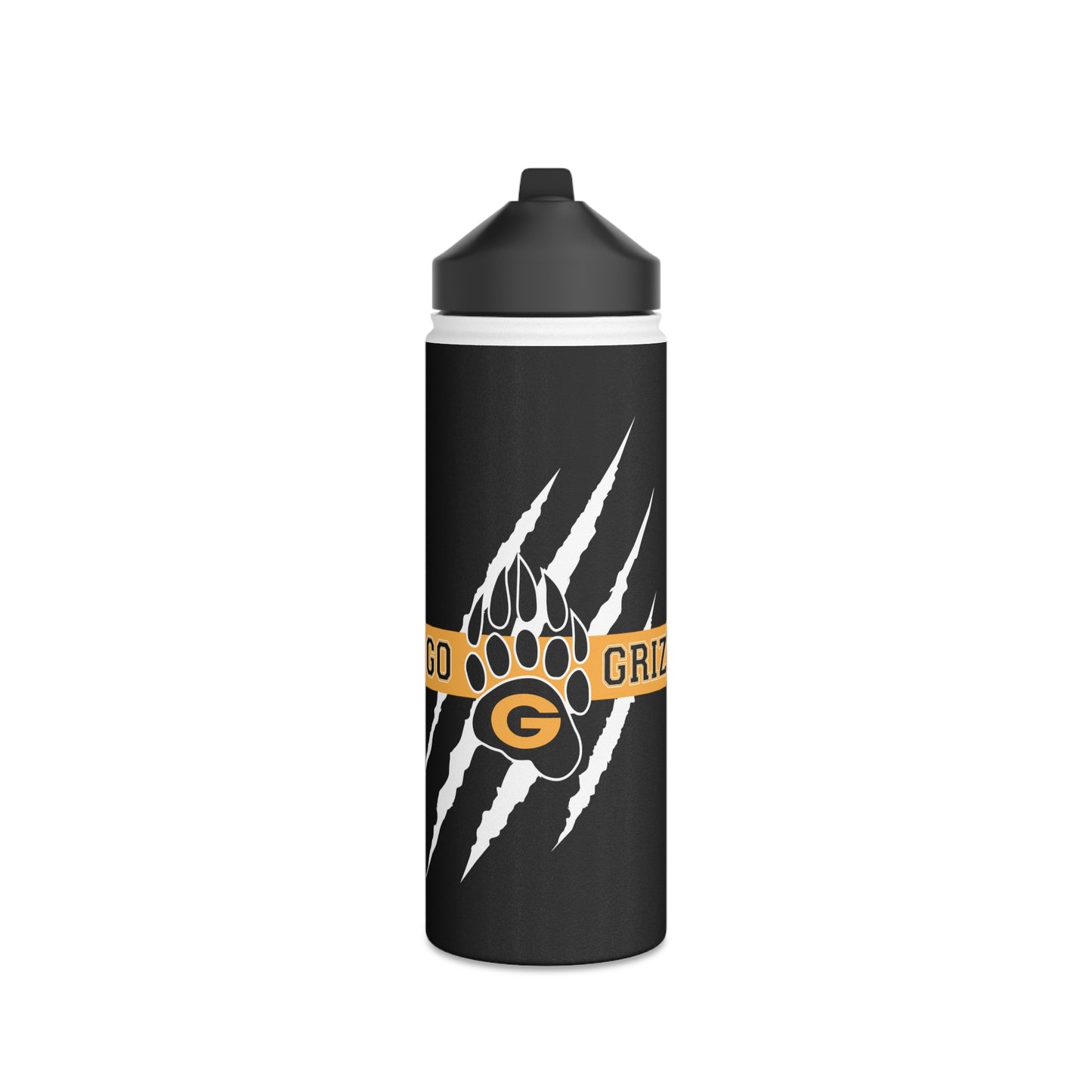 GRIZZLIES STAINLESS STEEL WATER BOTTLE