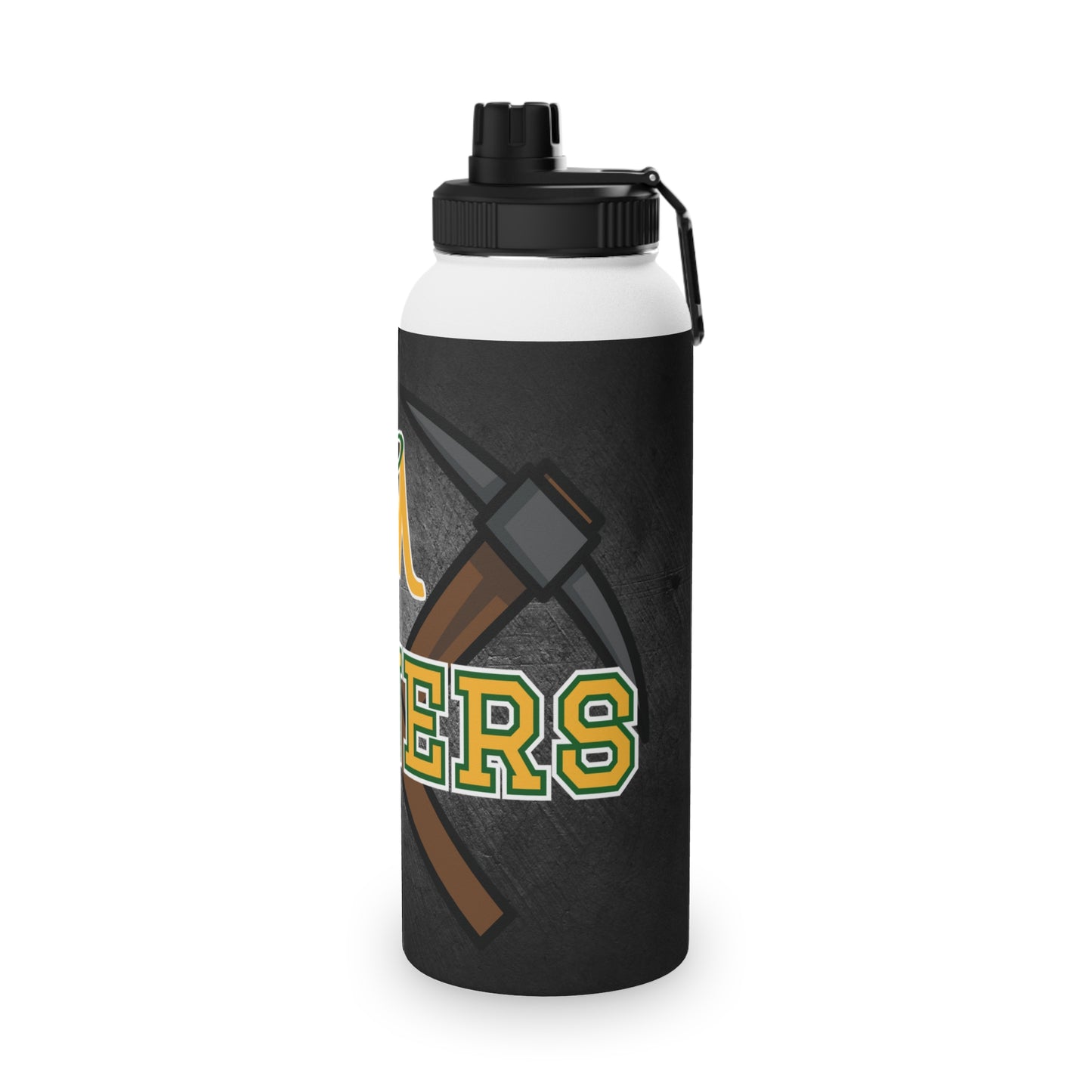 MINERS STAINLESS STEEL WATER BOTTLE