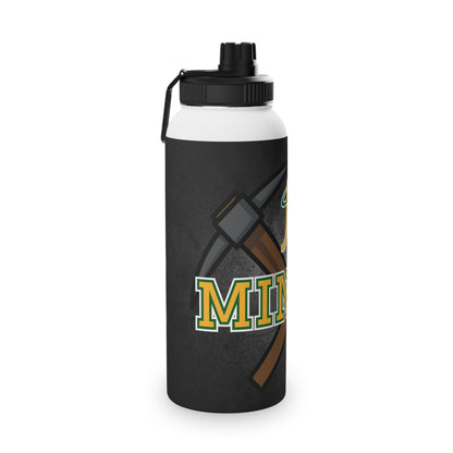 MINERS STAINLESS STEEL WATER BOTTLE