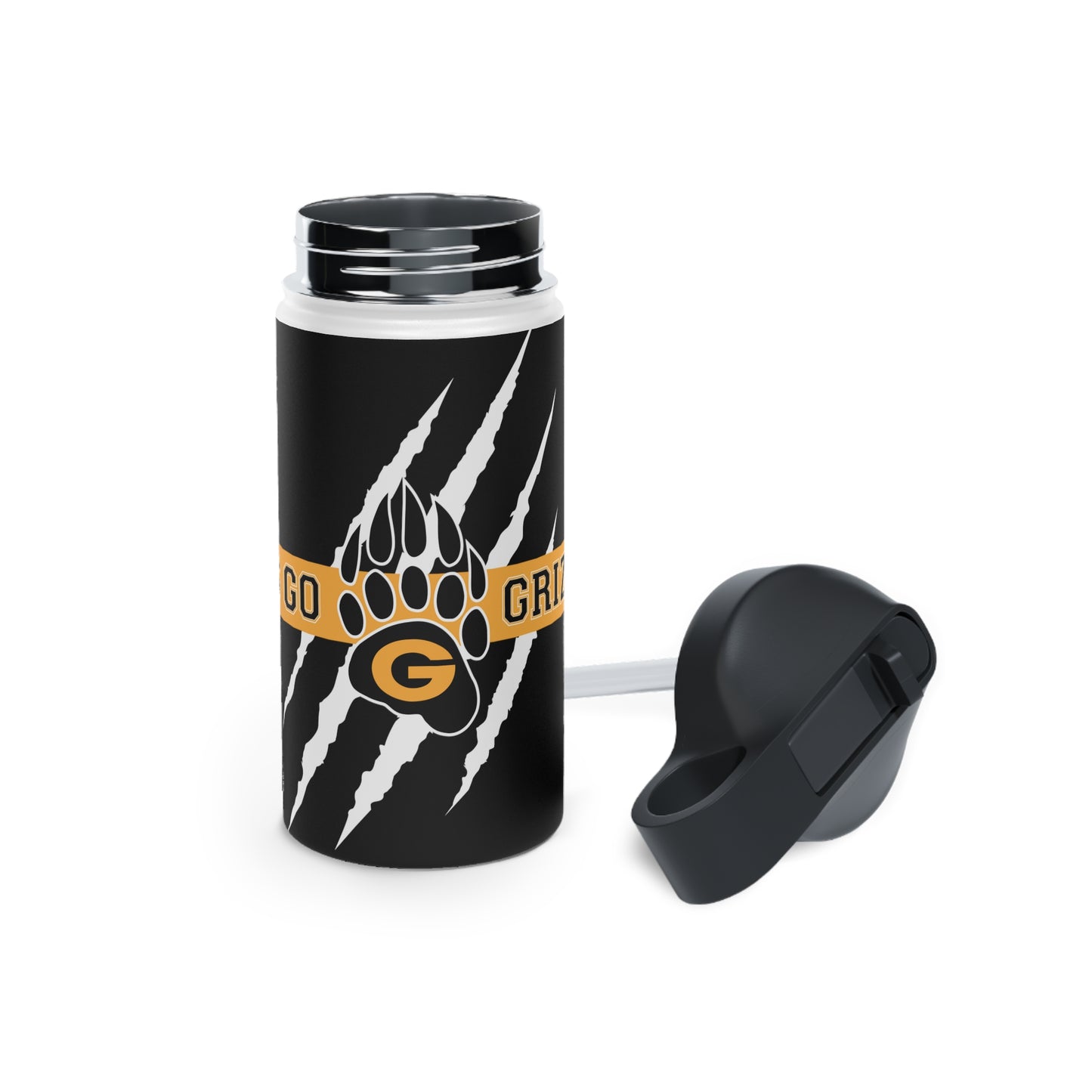 GRIZZLIES STAINLESS STEEL WATER BOTTLE