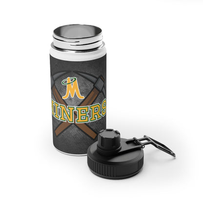 MINERS STAINLESS STEEL WATER BOTTLE