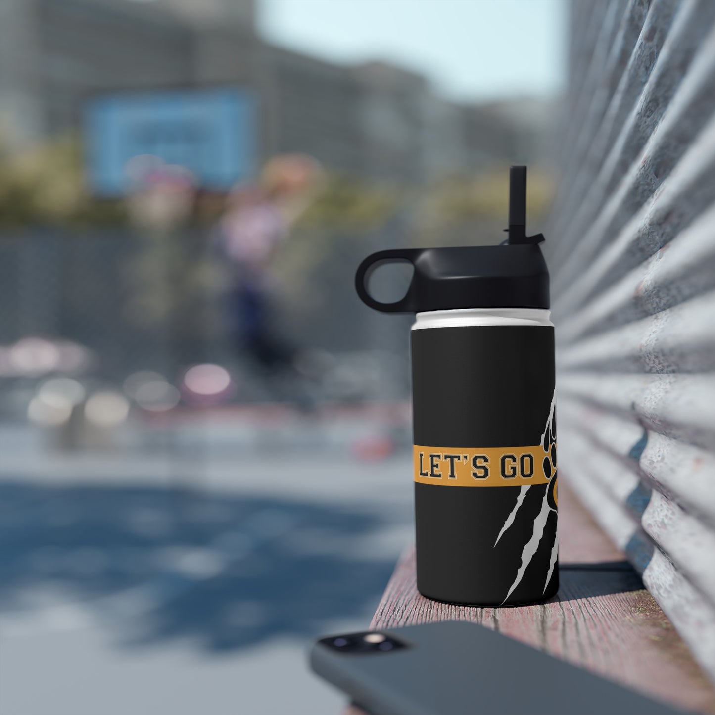 GRIZZLIES STAINLESS STEEL WATER BOTTLE