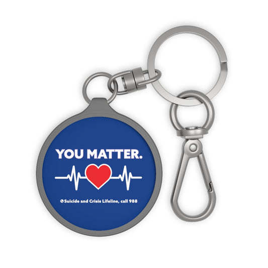 YOU MATTER KEYRING TAG
