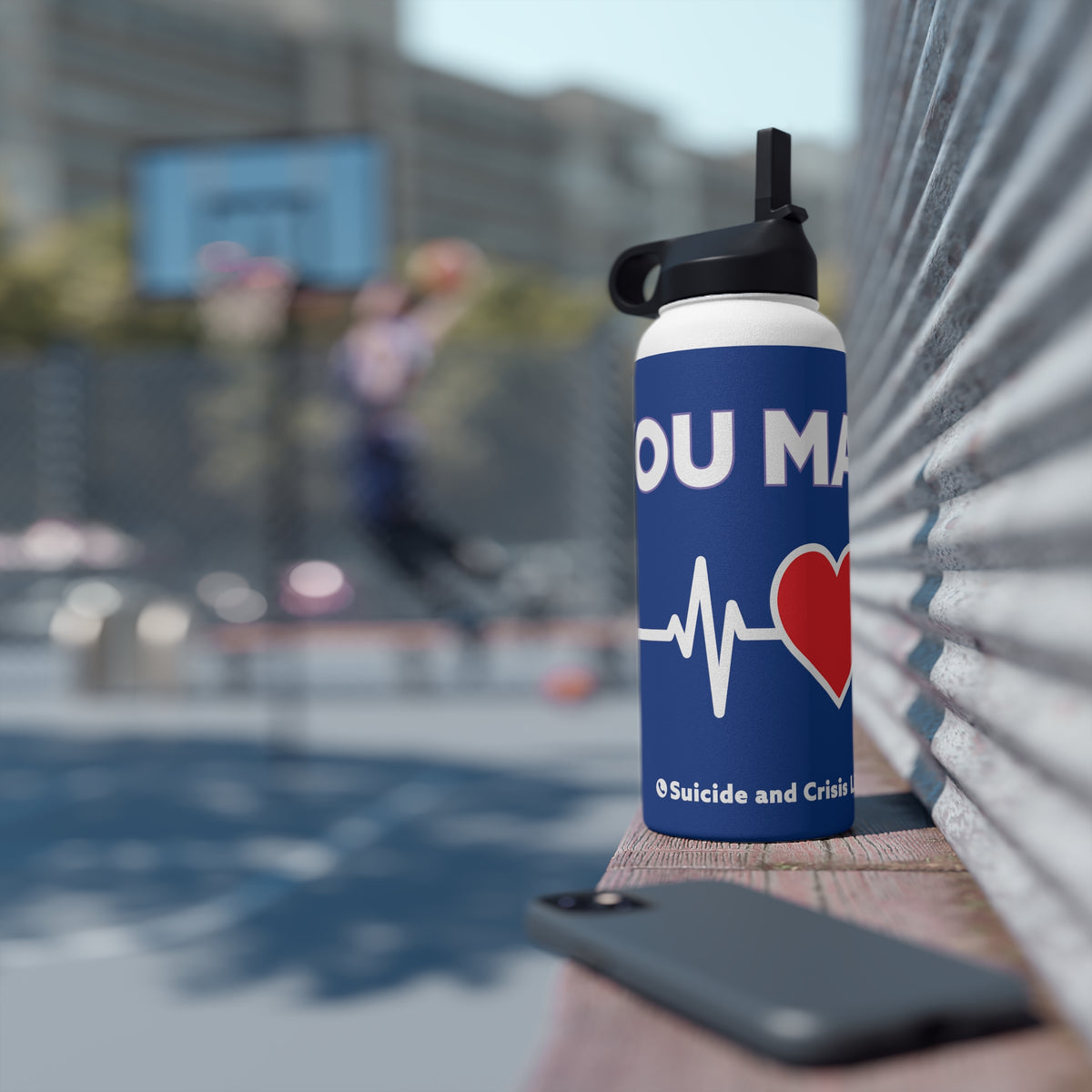 YOU MATTER. STAINLESS STEEL WATER BOTTLE