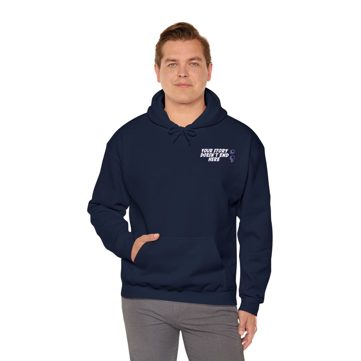 YOU MATTER. HOODED SWEATSHIRT