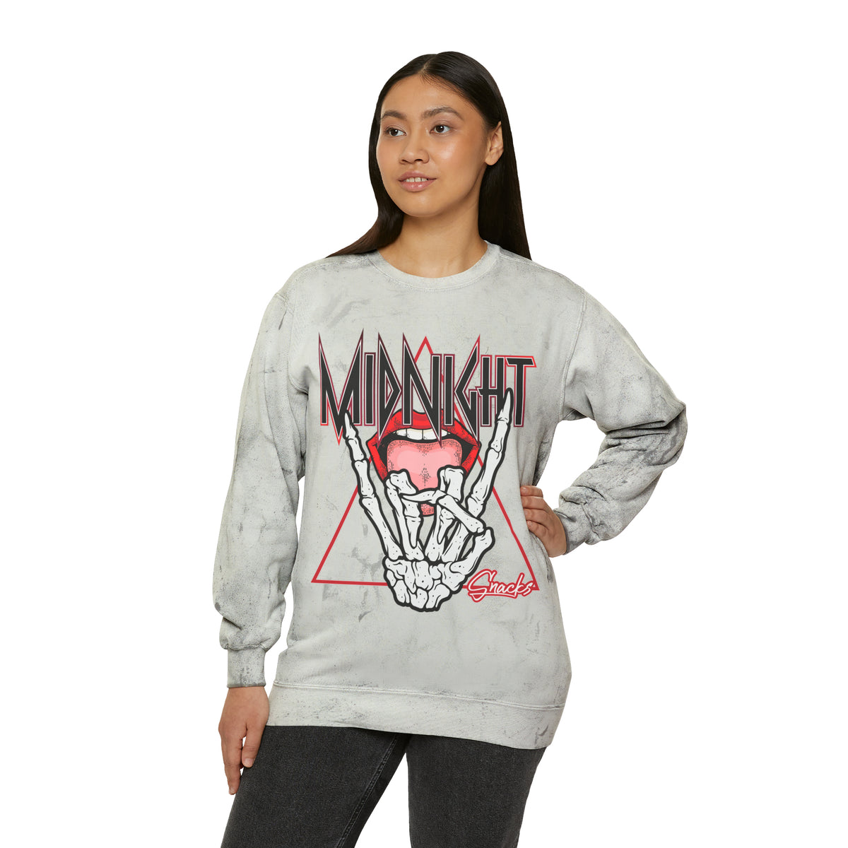 MIDNIGHT SNACKS CREWNECK SWEATSHIRT