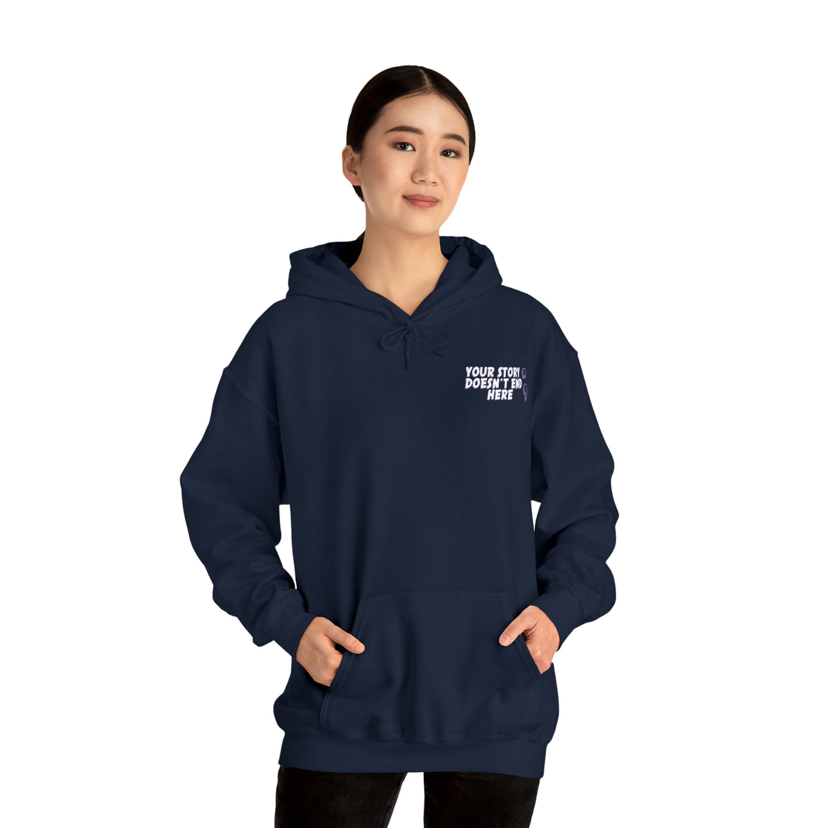 YOU MATTER. HOODED SWEATSHIRT
