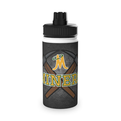 MINERS STAINLESS STEEL WATER BOTTLE