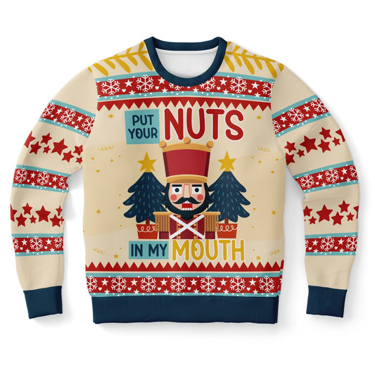 Put Your Nuts in My Mouth Christmas Sweatshirt