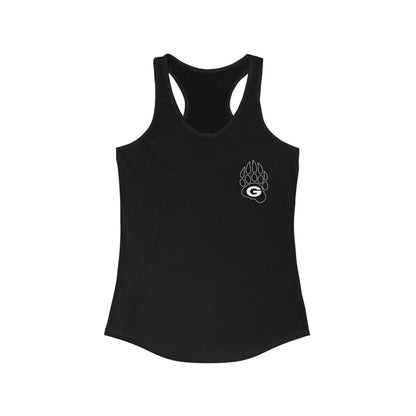 GRIZZLIES BLACKOUT IDEAL WOMENS RACERBACK TANK