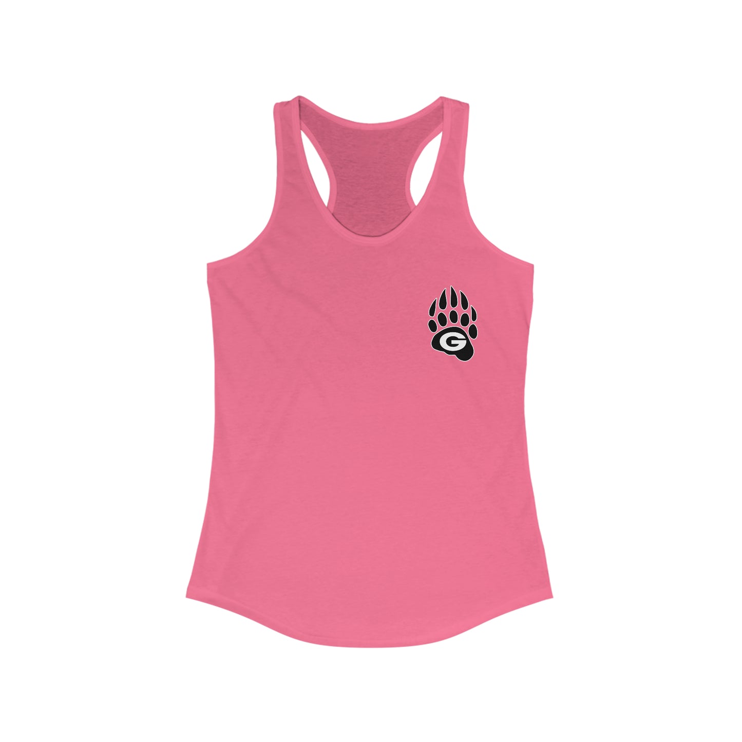 GRIZZLIES BLACKOUT IDEAL WOMENS RACERBACK TANK