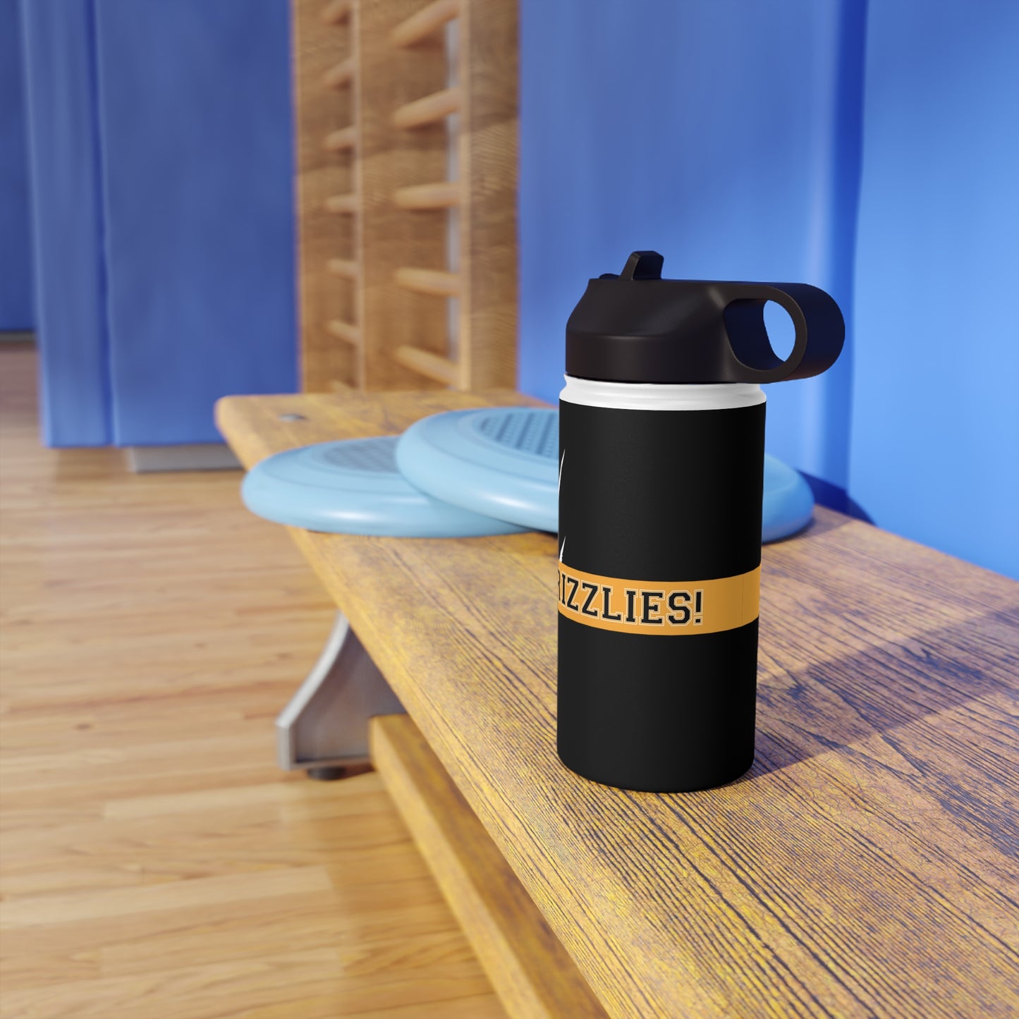GRIZZLIES STAINLESS STEEL WATER BOTTLE