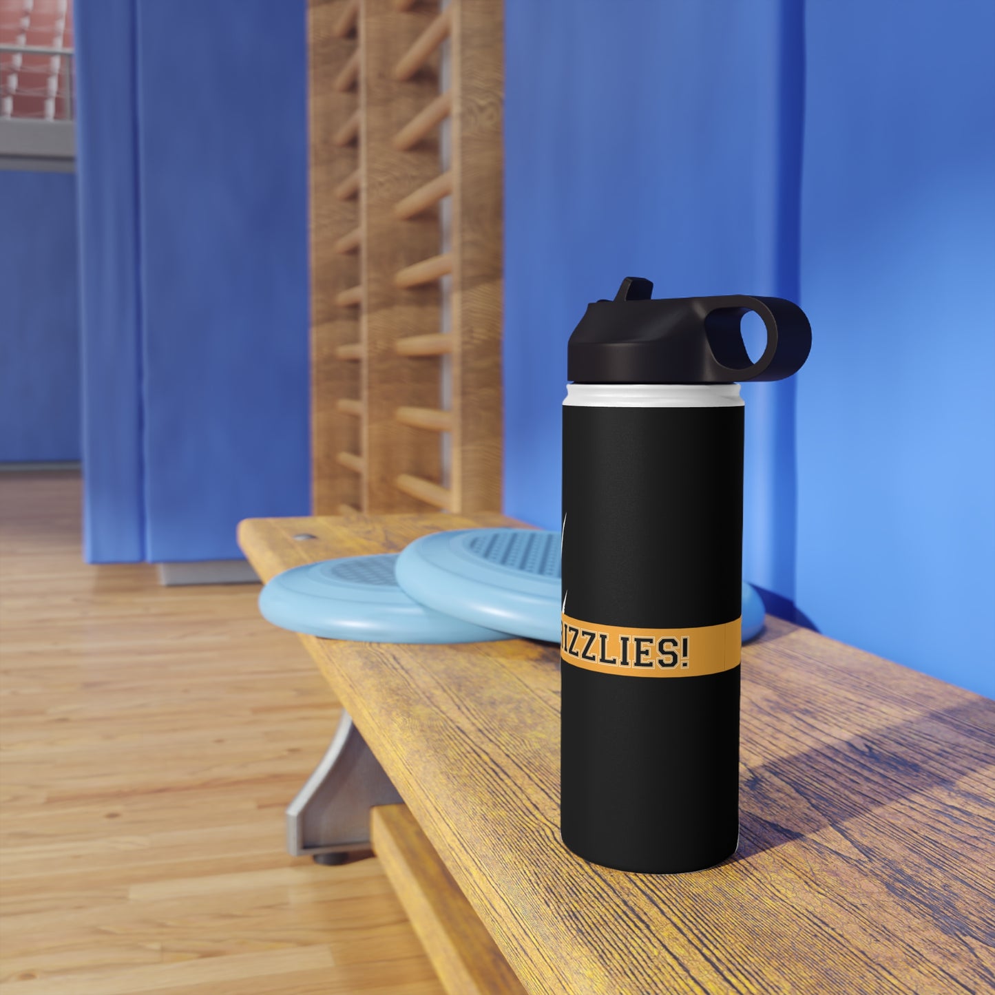 GRIZZLIES STAINLESS STEEL WATER BOTTLE
