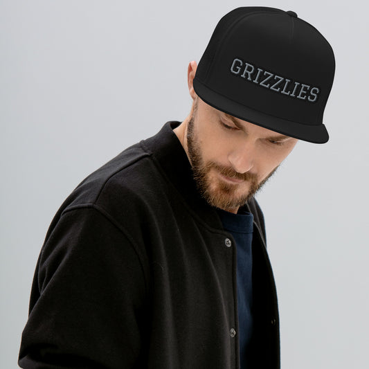 GRIZZLIES BLACKOUT SNAPBACK TRUCKER HAT