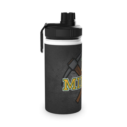 MINERS STAINLESS STEEL WATER BOTTLE