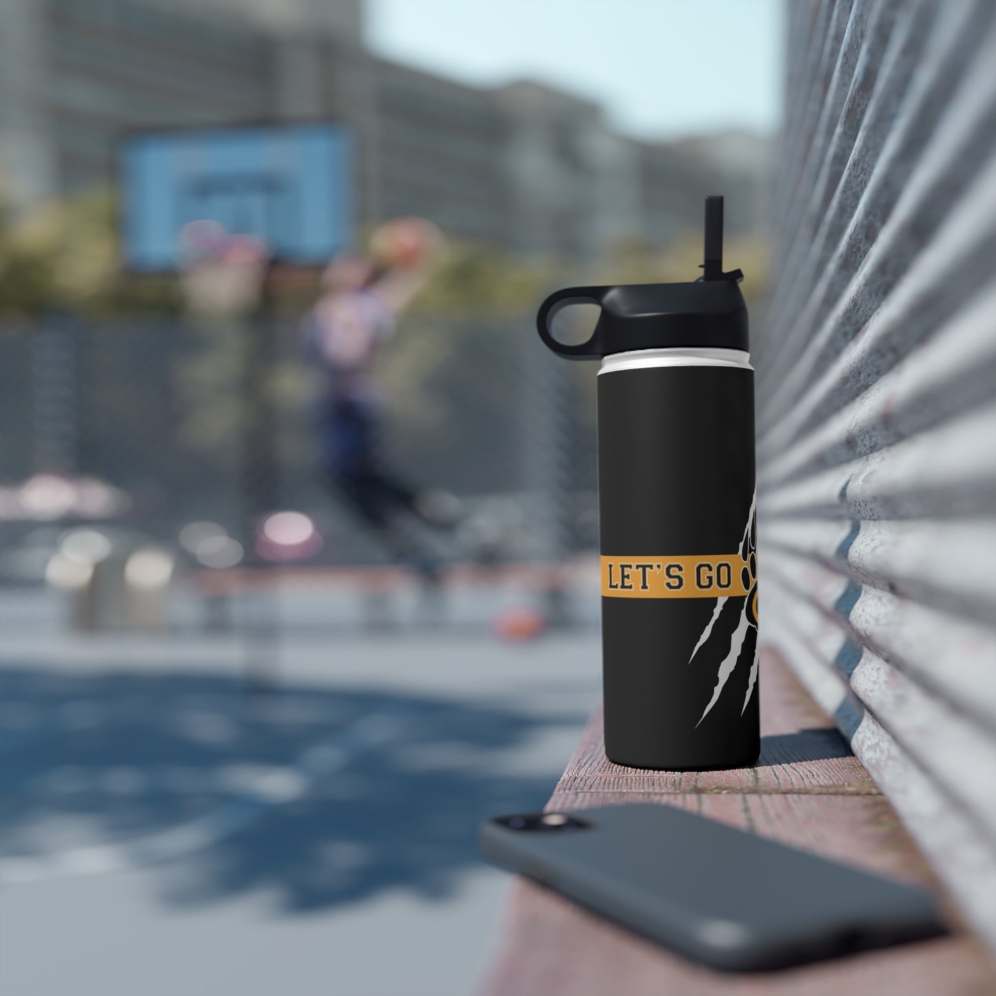 GRIZZLIES STAINLESS STEEL WATER BOTTLE