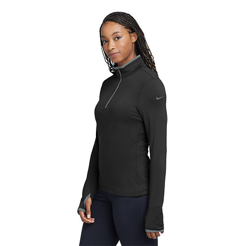 AGA WOMENS NIKE DRI-FIT 1/2 ZIP COVER UP