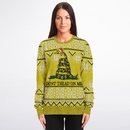 "Dont tread on me" Christmas Sweatshirt