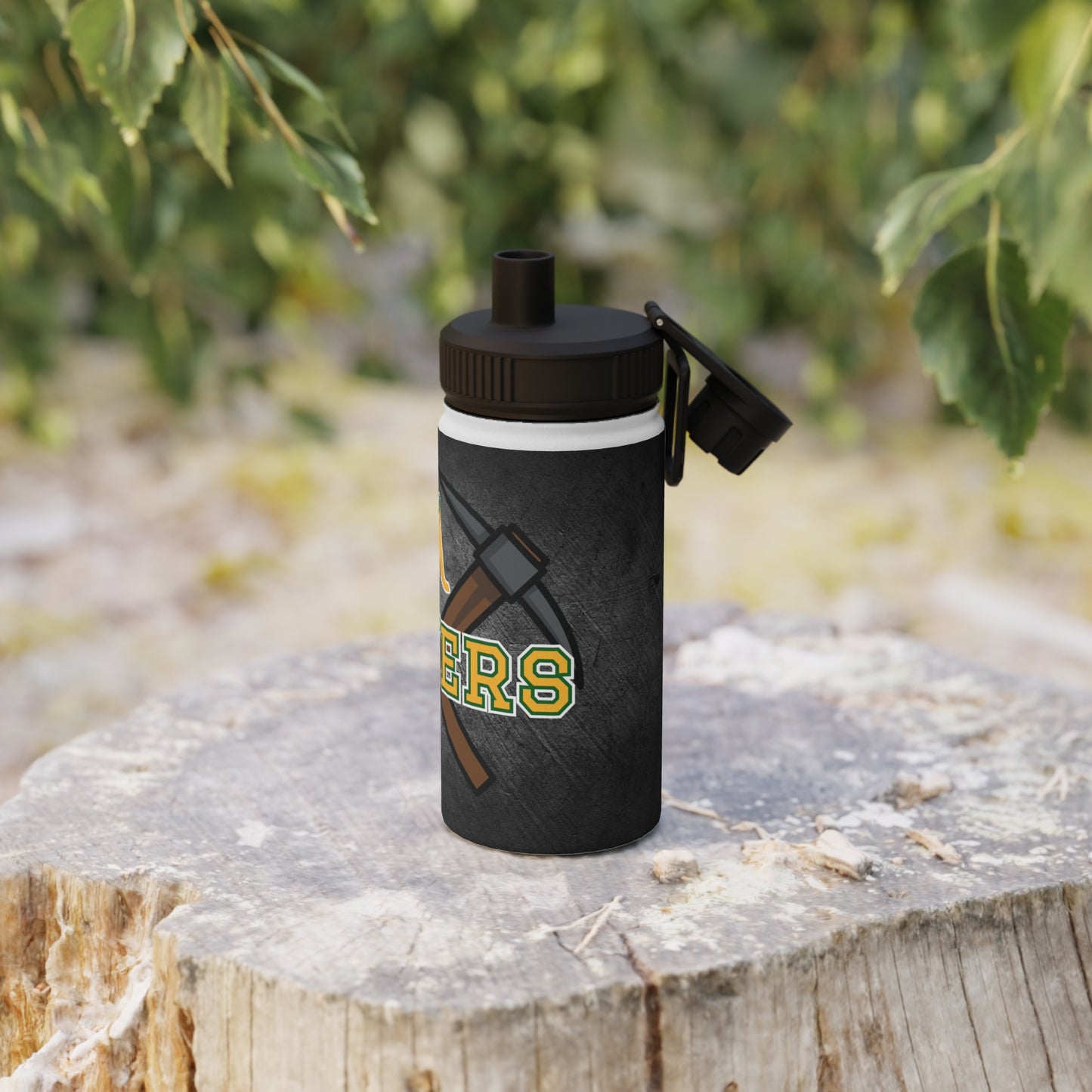 MINERS STAINLESS STEEL WATER BOTTLE