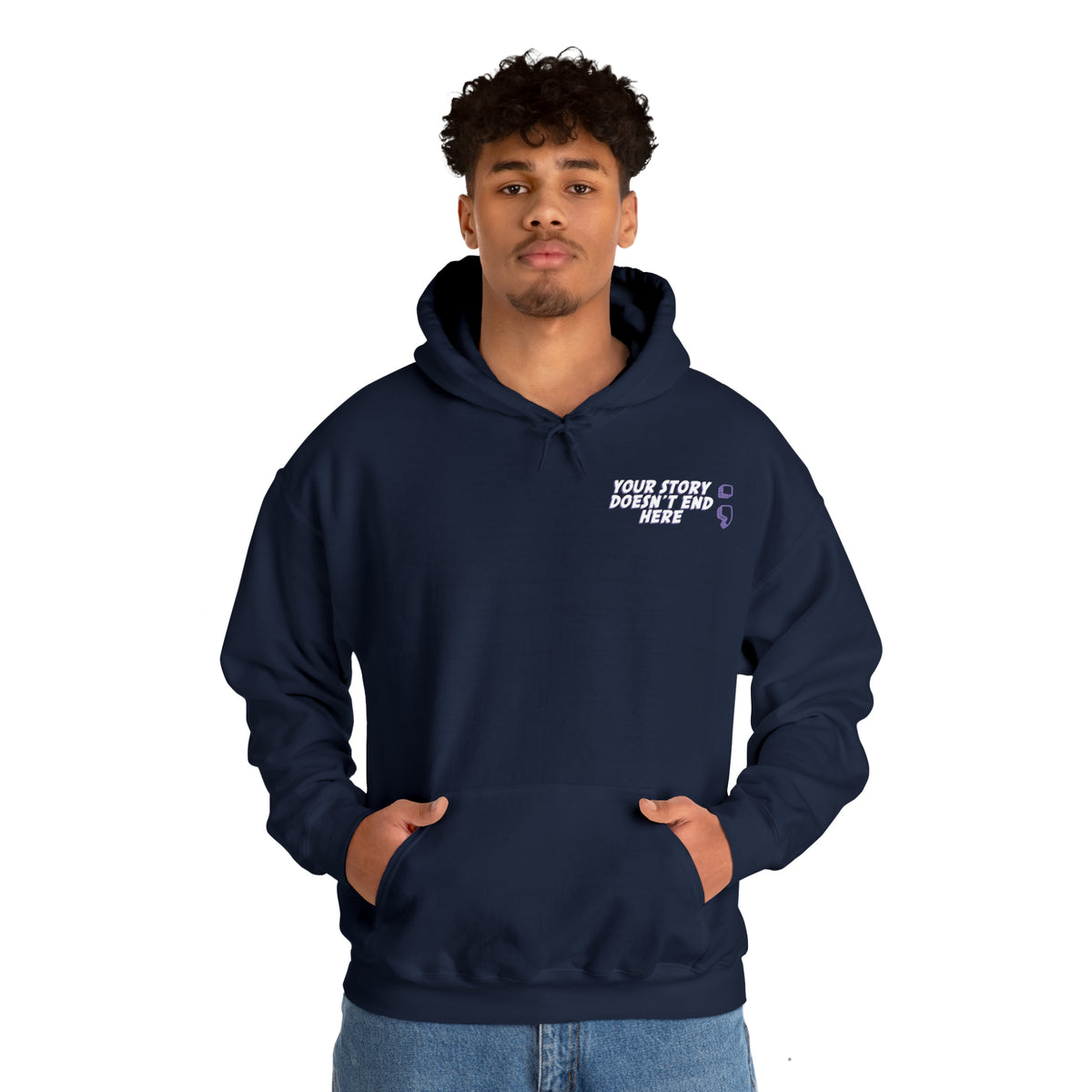 YOU MATTER. HOODED SWEATSHIRT