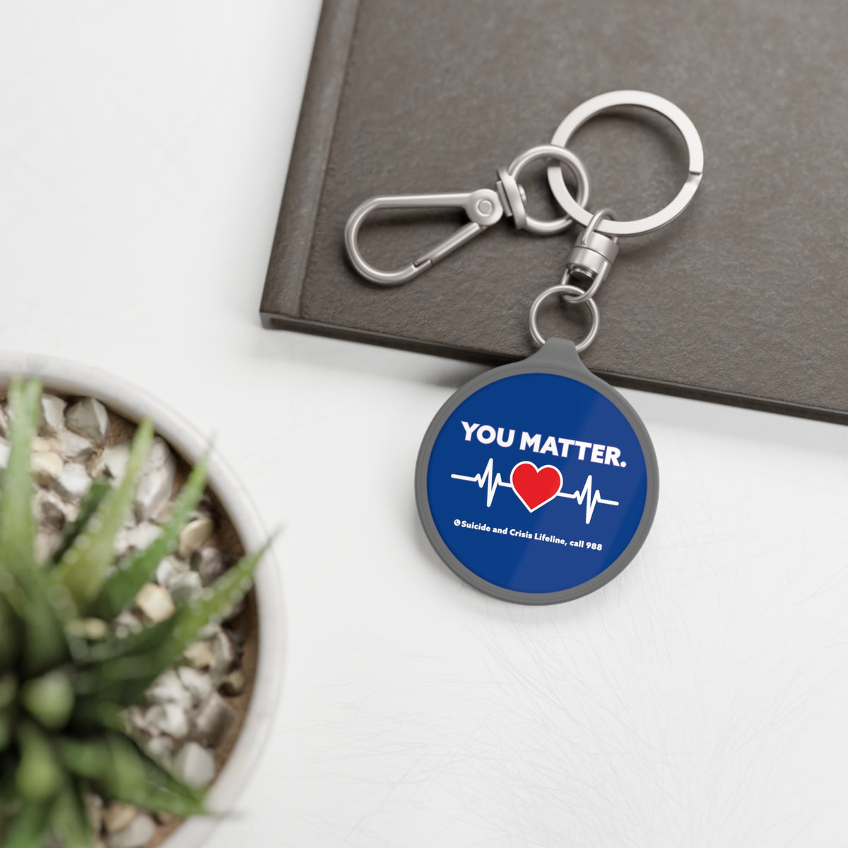 YOU MATTER KEYRING TAG