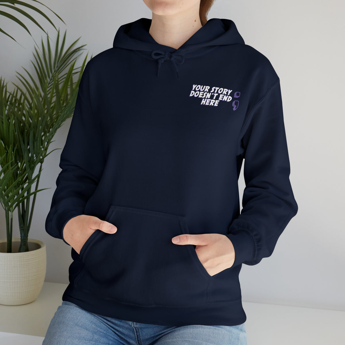 YOU MATTER. HOODED SWEATSHIRT