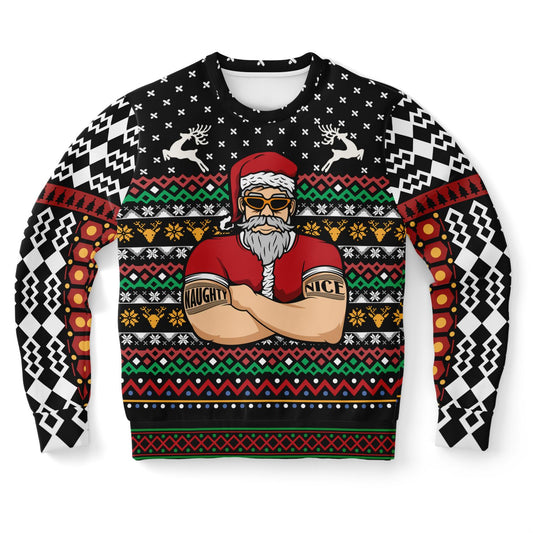 Santa Bouncer Christmas Sweatshirt