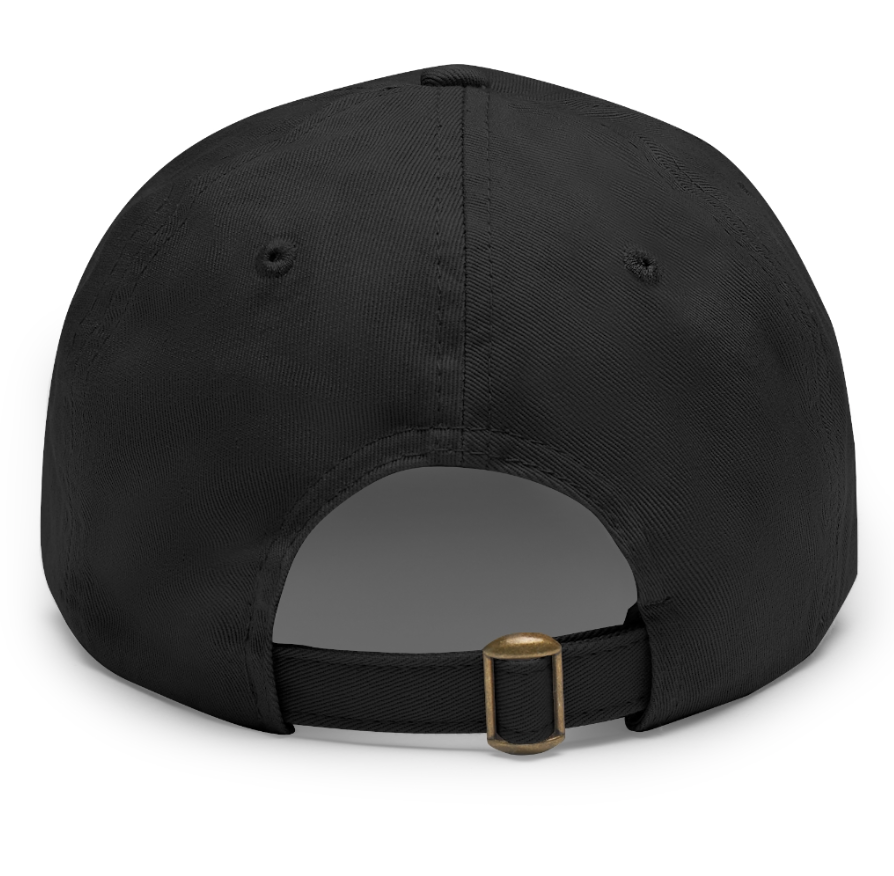AGA LEATHER PATCH DAD HAT