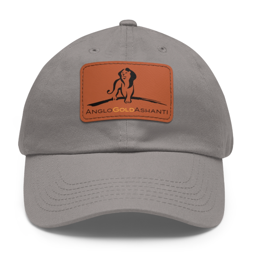 AGA LEATHER PATCH DAD HAT