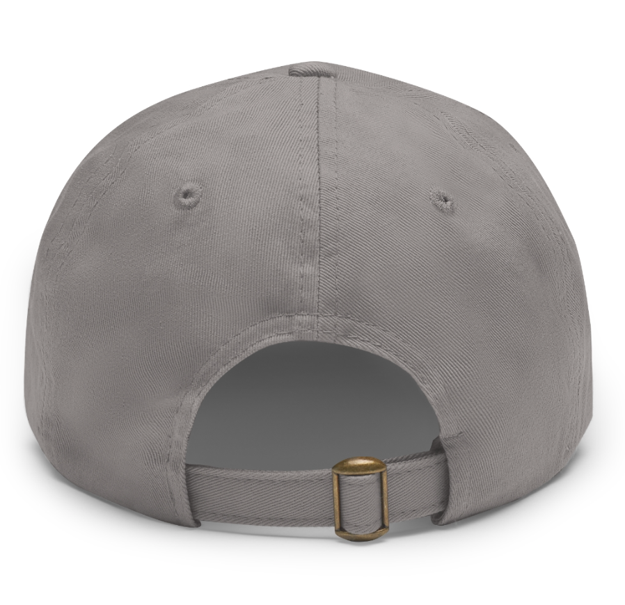 AGA LEATHER PATCH DAD HAT