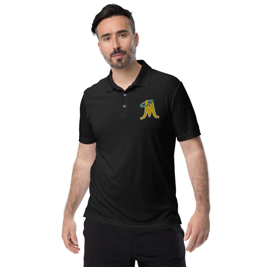 MINERS EMBROIDERED ADIDAS PERFORMANCE POLO SHIRT