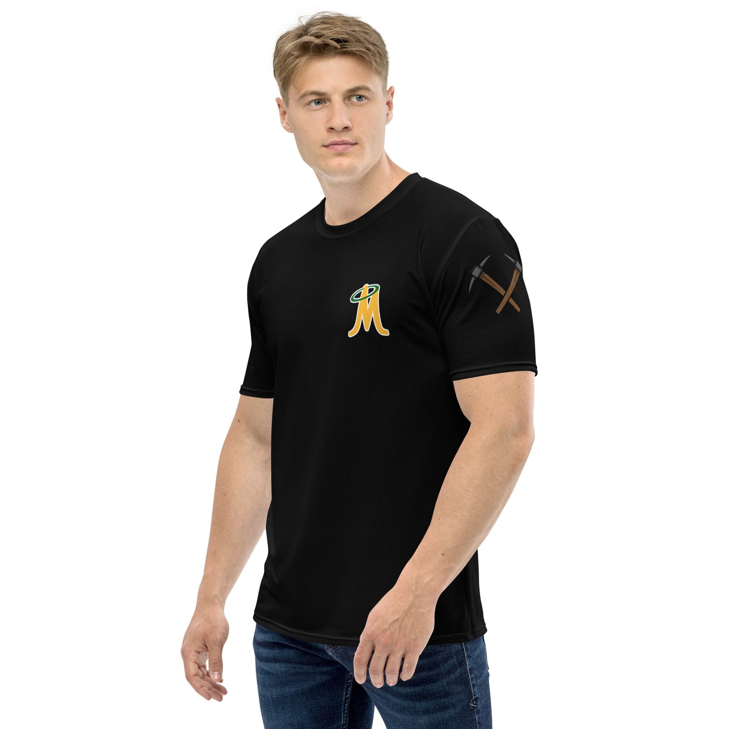 CUSTOM MINERS MENS SUBLIMATED T-SHIRT
