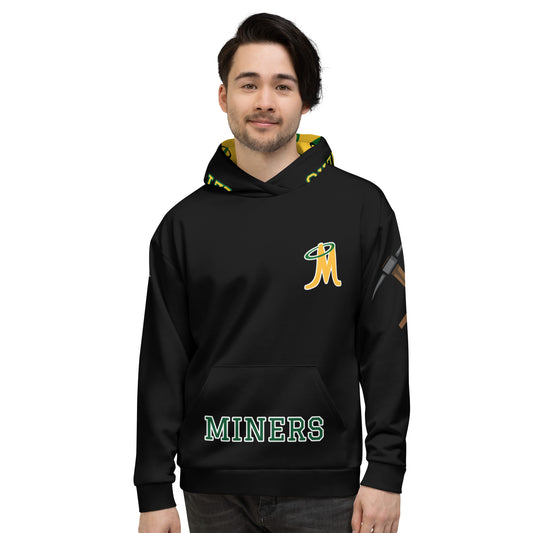 CUSTOM MINERS SUBLIMATED UNISEX HOODIE