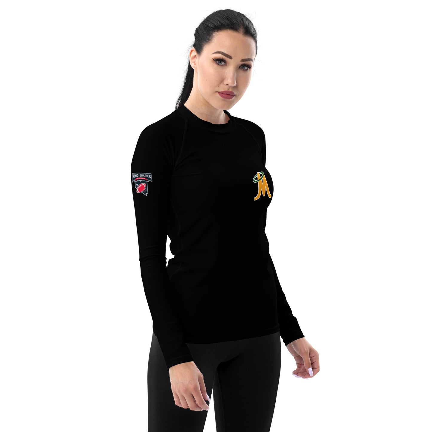 CUSTOM MINERS WOMENS RASH GUARD