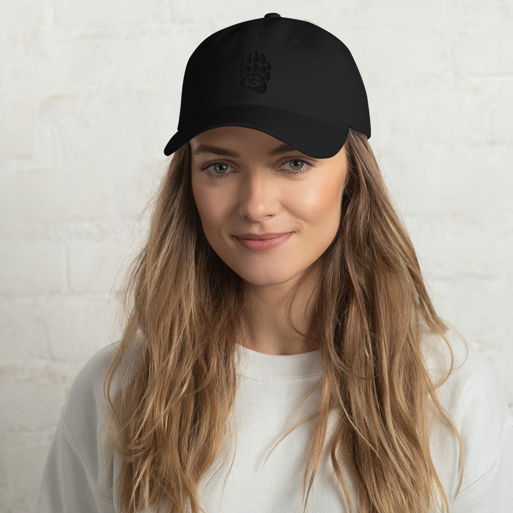 GRIZZLIES BLACKOUT DAD HAT